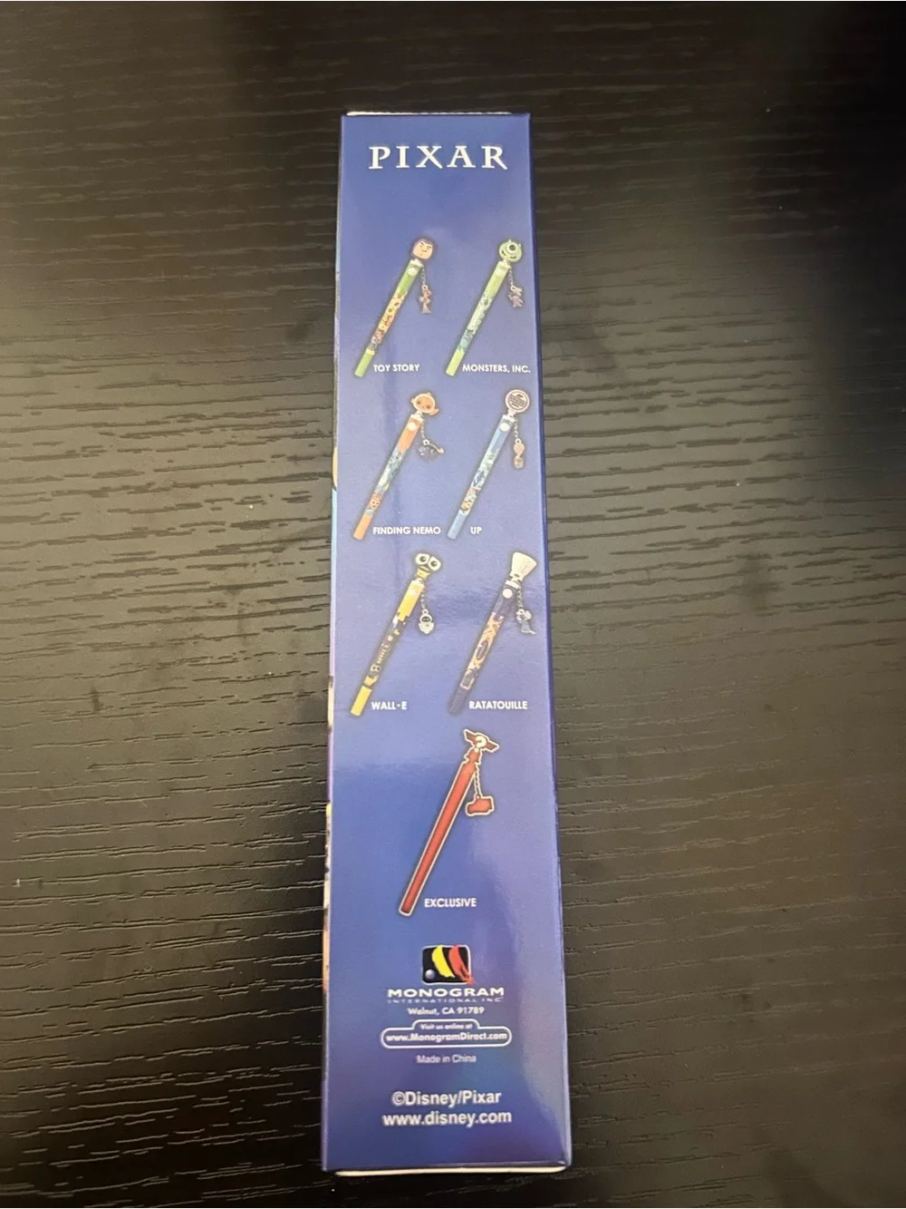 Pixar Head Topper Spinning Pen - Blue